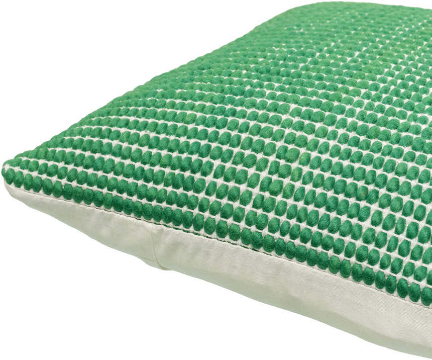 Trory Light Green Throw Pillow - Clearance