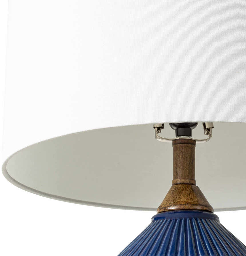 Tramutola Blue Contemporary Table Lamp