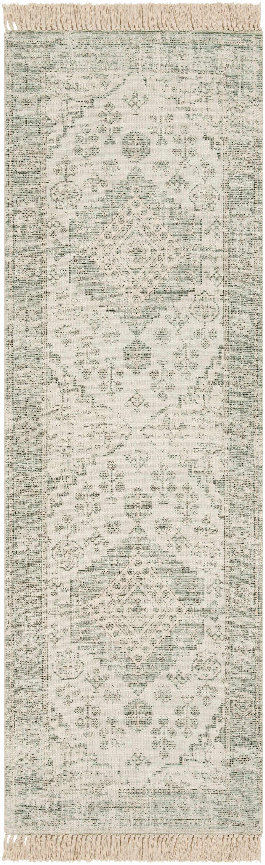 Undy Handmade Cotton-blend Rug