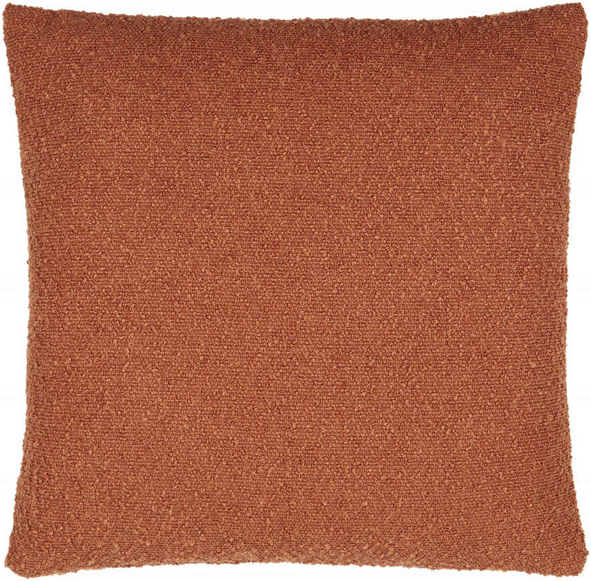 Vedat Terracotta Throw Pillow