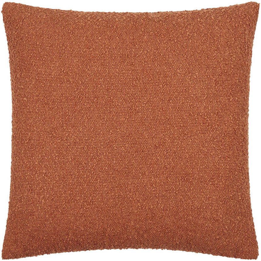 Vedat Terracotta Throw Pillow