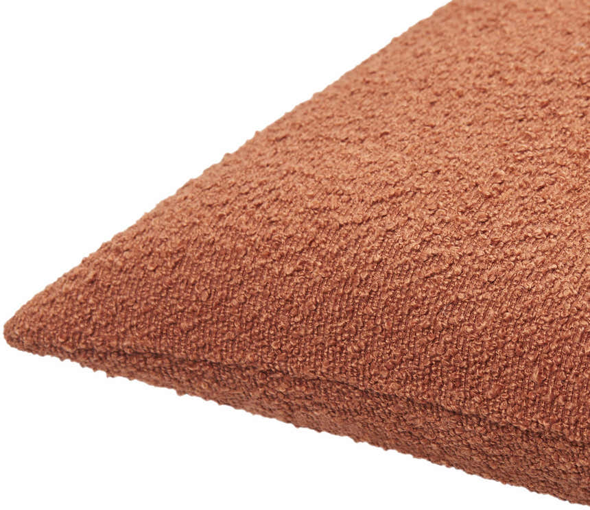 Vedat Terracotta Throw Pillow