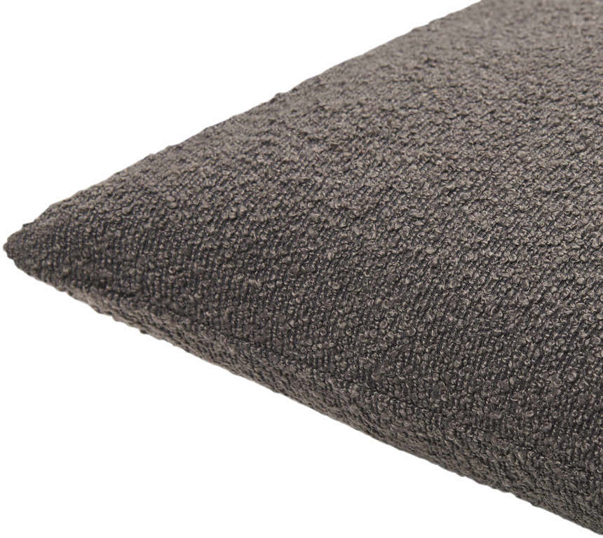 Vedat Charcoal Throw Pillow