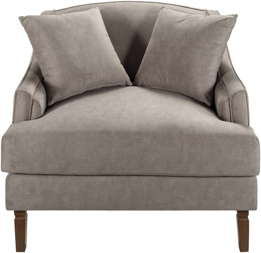 Villovieco Dark Brown Accent Chair