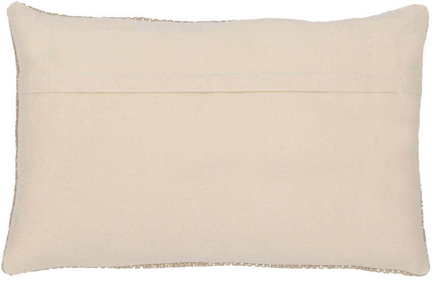 Evan Oatmeal Square Throw Pillow - Clearance