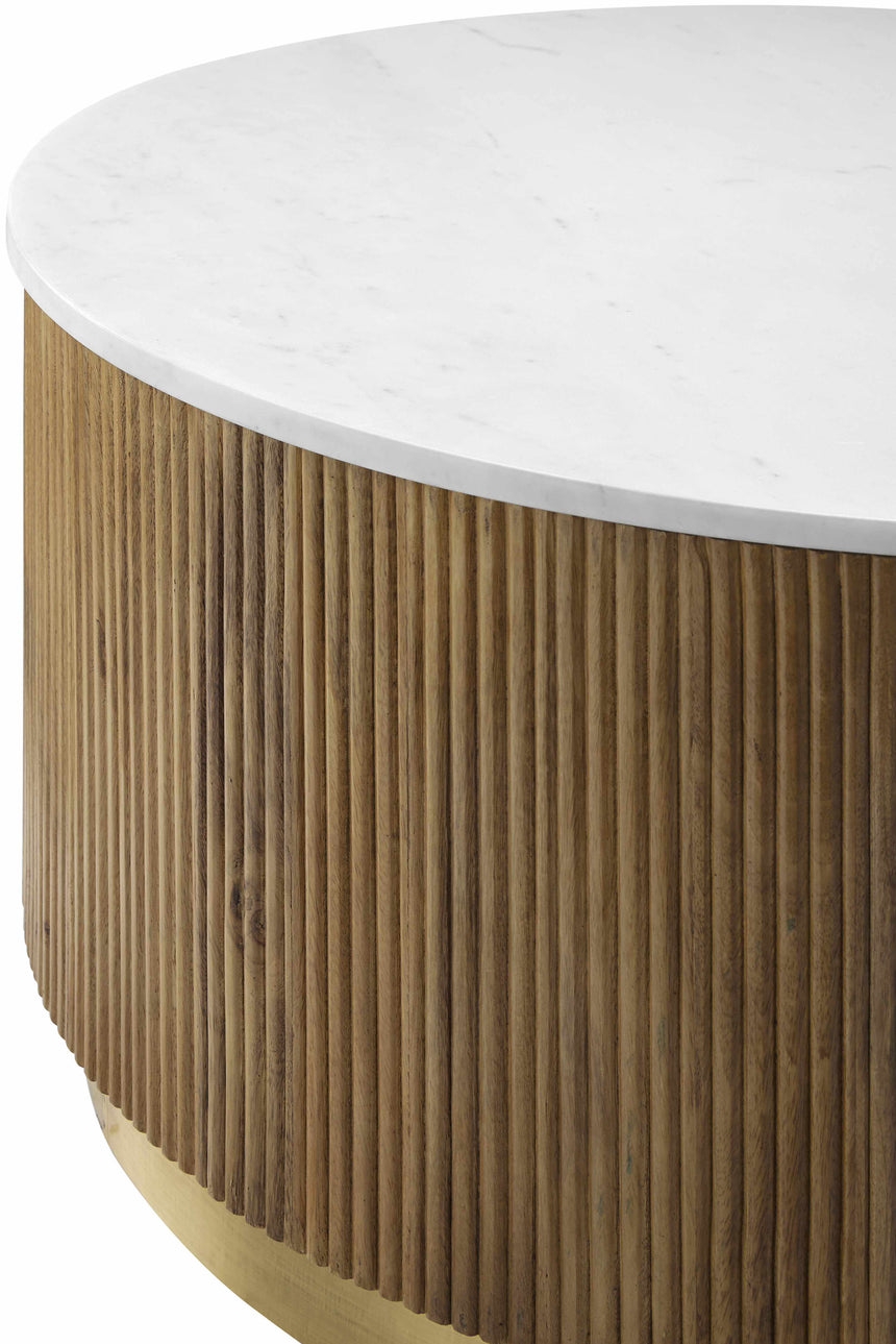 Vikhorevka White Coffee Table