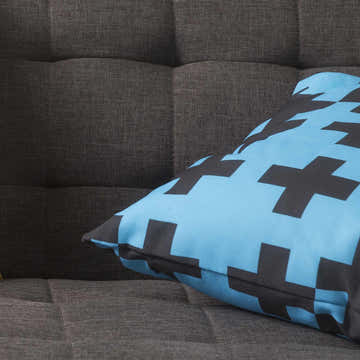 Kanta Blue Outdoor Pillow Cover