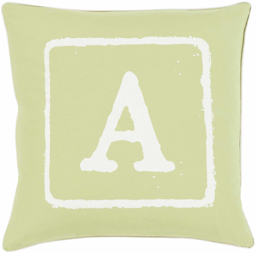 Wanguri Letter A Throw Pillow - Clearance