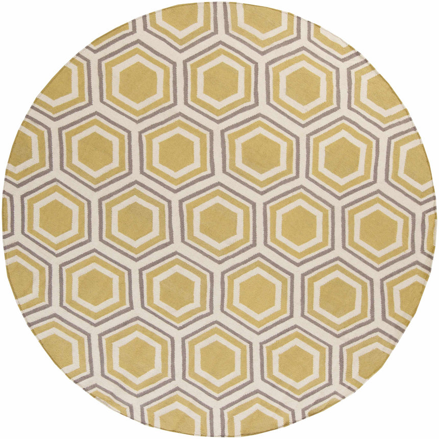Welton Honeycomb Pattern Wool Rug - Clearance