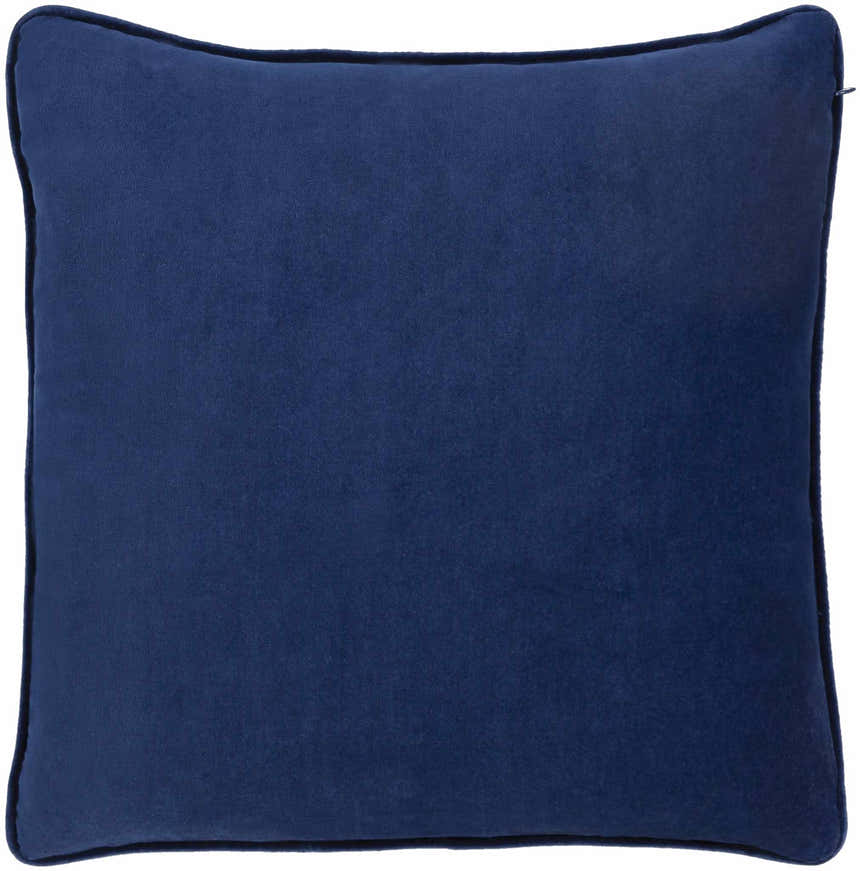 Warrington Navy Square Throw Pillow - Clearance