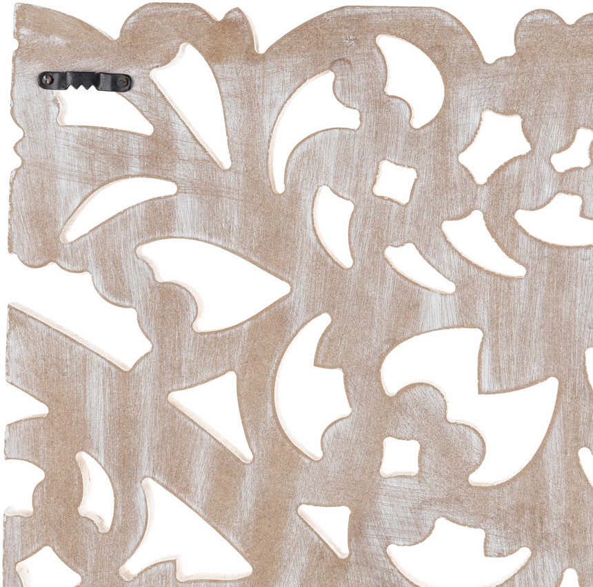 Xava Ornate Carved Wood Wall Art