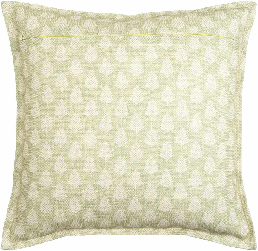 Adonia Light Green Throw Pillow