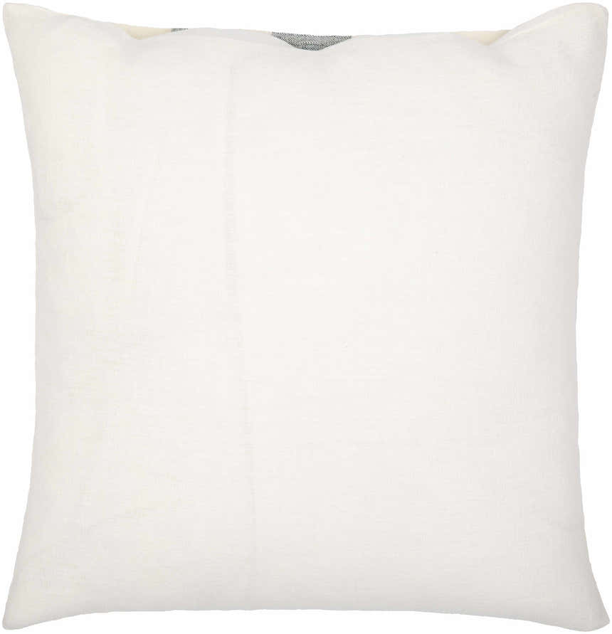 Linova Cream Natural Textured Linen Look Cottage Country Lumbar Pillow - Clearance