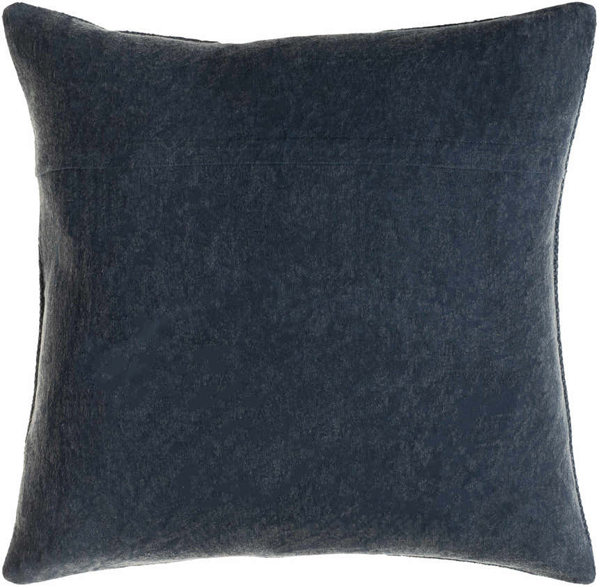 Yuda Navy Square Throw Pillow