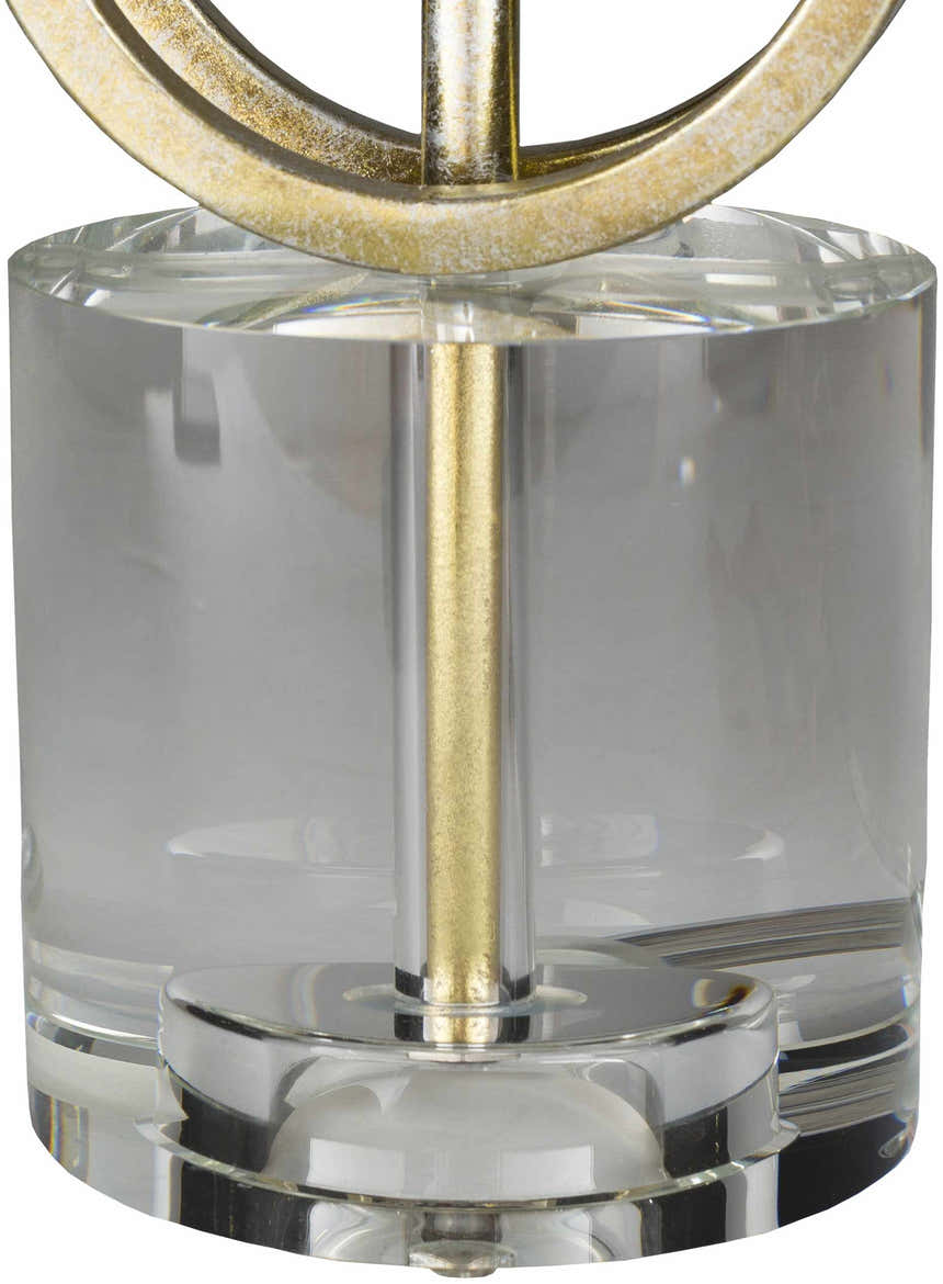 Zell Gold Crystal Table Lamp - Clearance