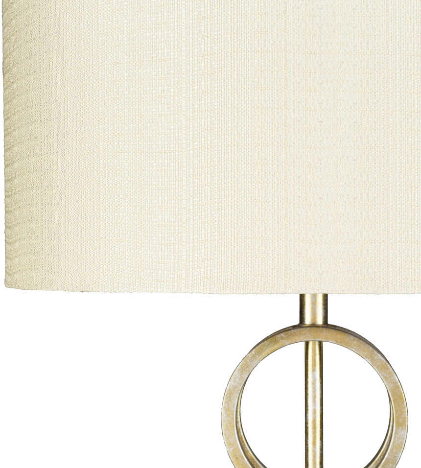 Zell Gold Crystal Table Lamp - Clearance