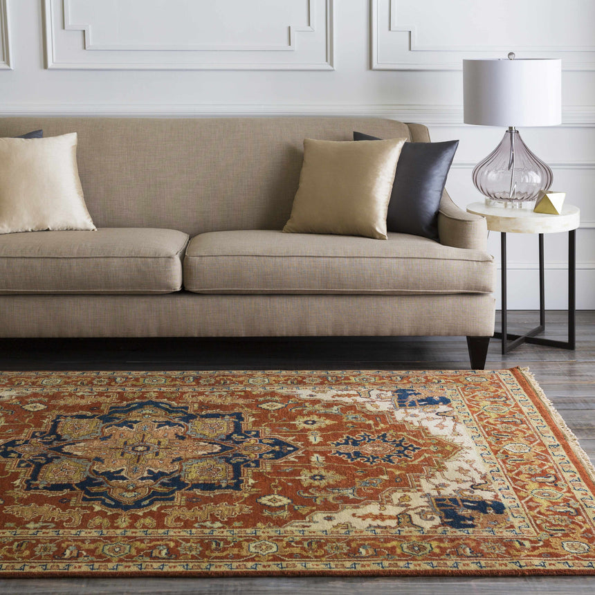 Solvay Mustard Square Throw Pillow - Clearance