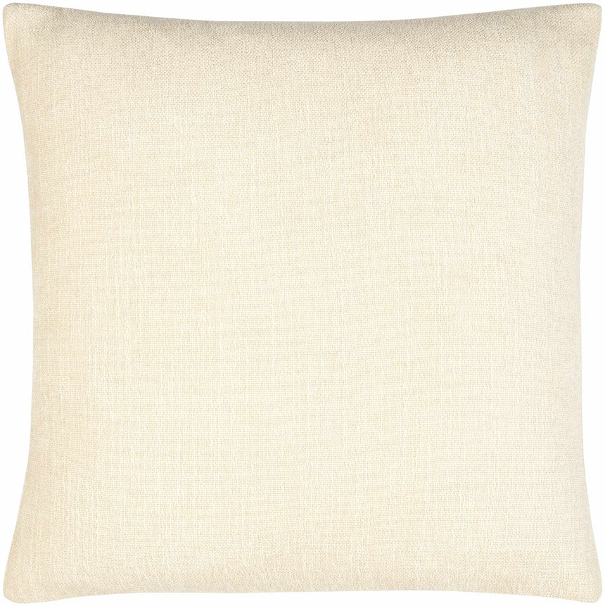 Zihna Cream Throw Pillow
