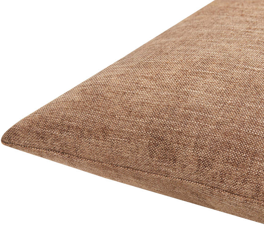 Zihna Chestnut Throw Pillow - Clearance