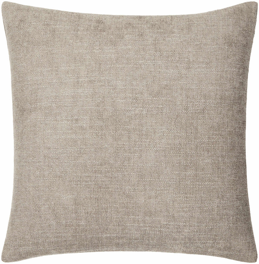 Zihna Slate Gray Throw Pillow