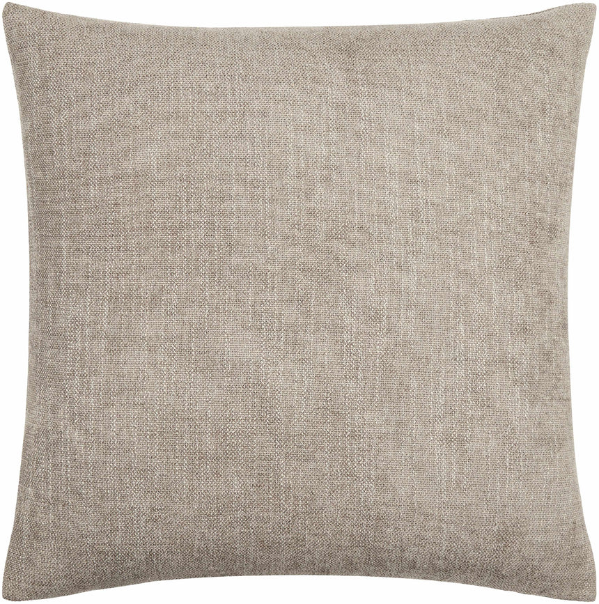 Zihna Slate Gray Throw Pillow