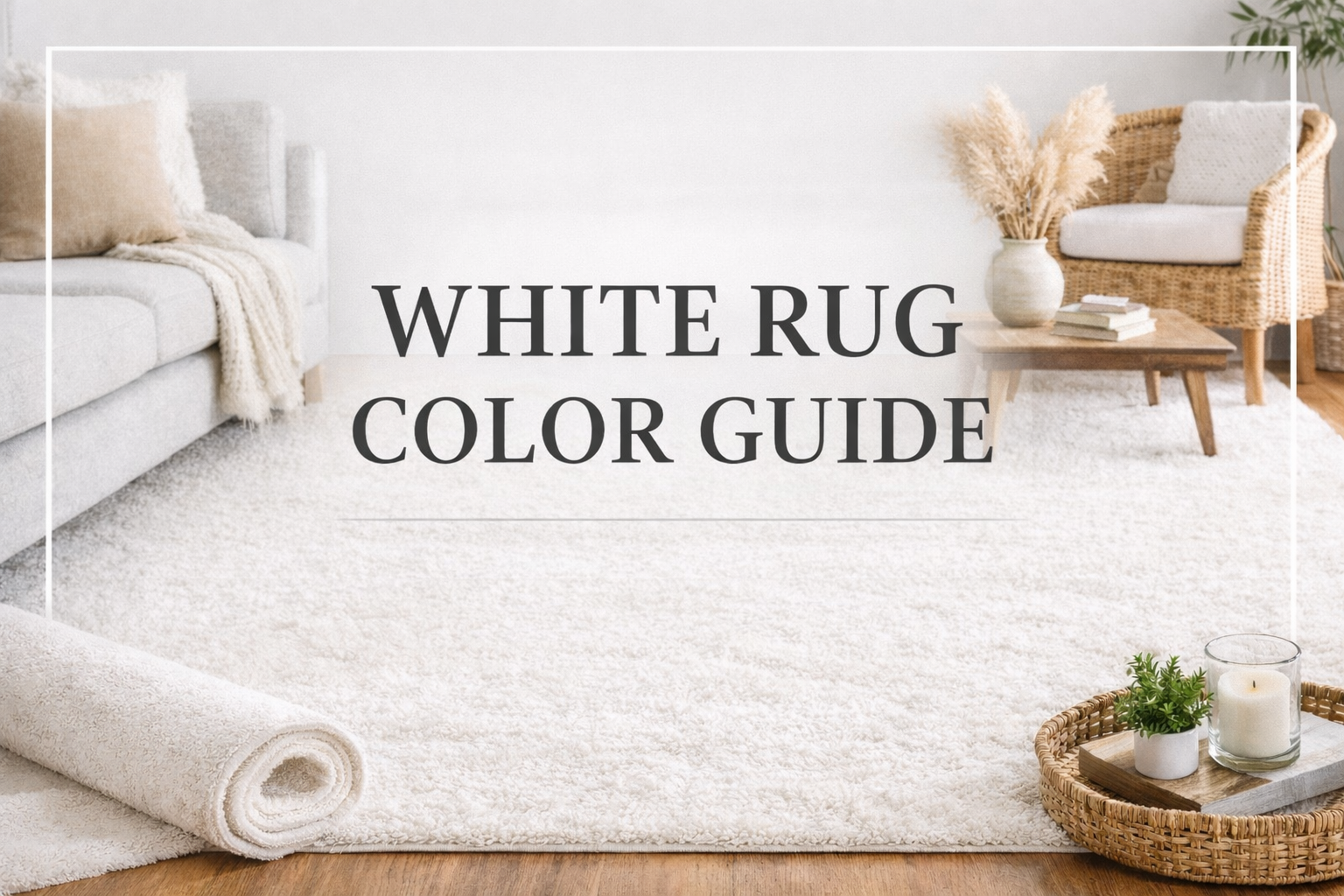 White Rug Color Guide: Pros, Cons & Styling Tips