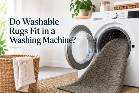 Do Washable Rugs Really Fit in a Washing Machine?