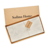 Cotton Linen Hemstitch Tablecloth