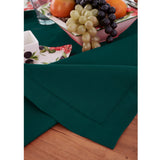 Cotton Linen Hemstitch Tablecloth