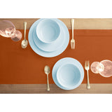 Cotton Linen Hemstitch Table Runner