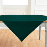 Cotton Linen Hemstitch Table Throw