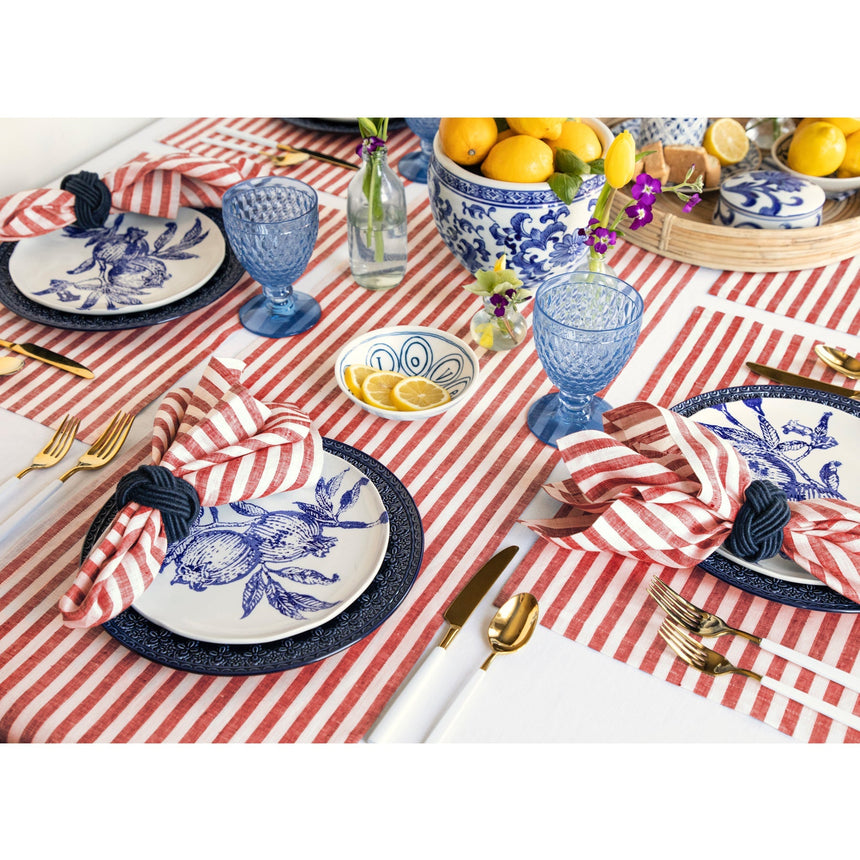 Amalfi Stripe Table Runner
