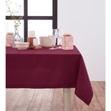 Cotton Linen Hemstitch Tablecloth