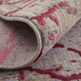 Feizy Pryor Modern Abstract - Pink/Gray/Taupe Area Rug