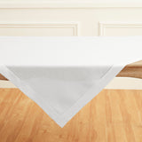 Classic Hemstitch Table Throw