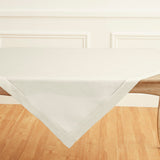 Classic Hemstitch Table Throw