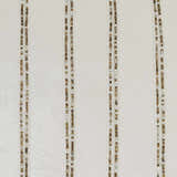 Mina Victory Sofia Beaded Stripes Ivory Indoor Throw Pillow