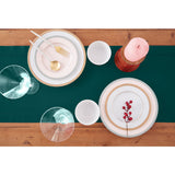 Cotton Linen Hemstitch Table Runner