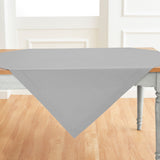 Cotton Linen Hemstitch Table Throw