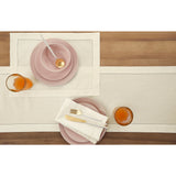 Cotton Linen Hemstitch Table Runner