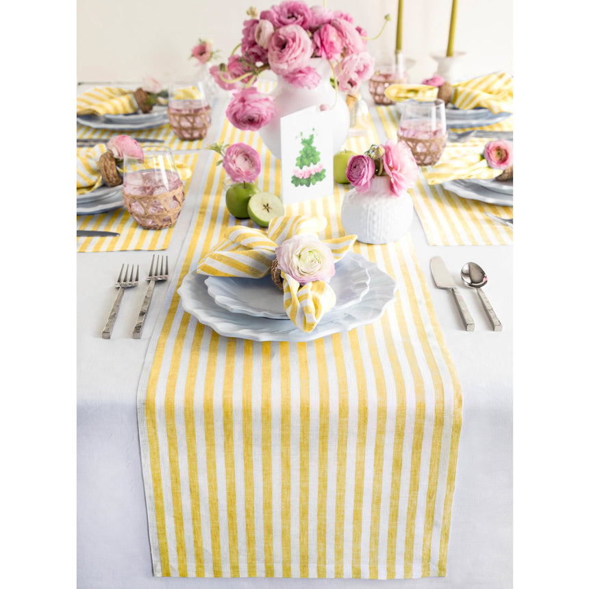 Amalfi Stripe Table Runner