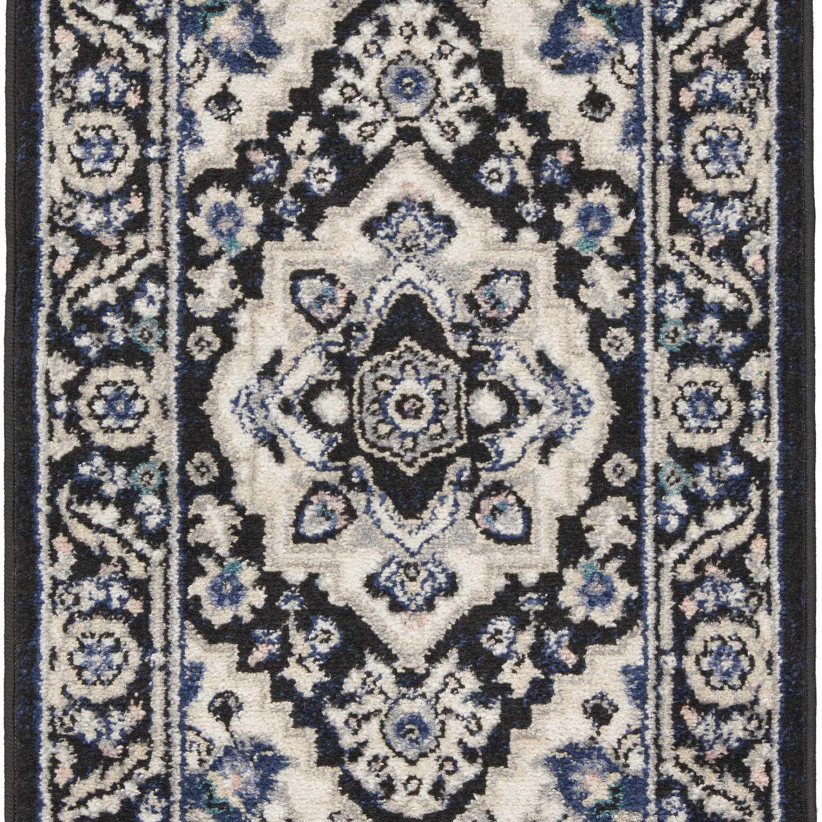 Nourison Passion Black Ivory Bohemian Indoor Area Rug – Boutique Rugs