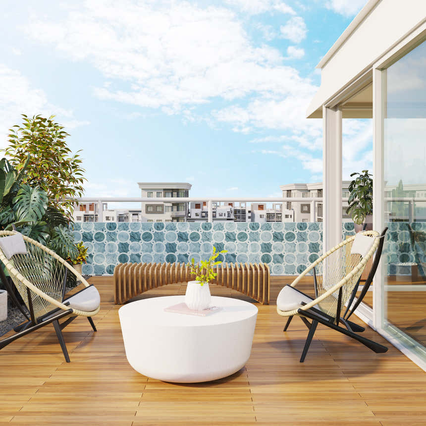 Concrete Outdoor Coffee Table