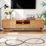 Acacia Elara TV Stand with Storage and Cable Management for TVs up to 80
