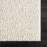 Sample Judy White Washable Area Rug - Clearance
