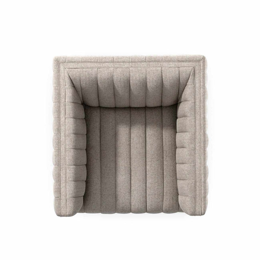 Four Hands Augustine Swivel Chair - Orly Natural