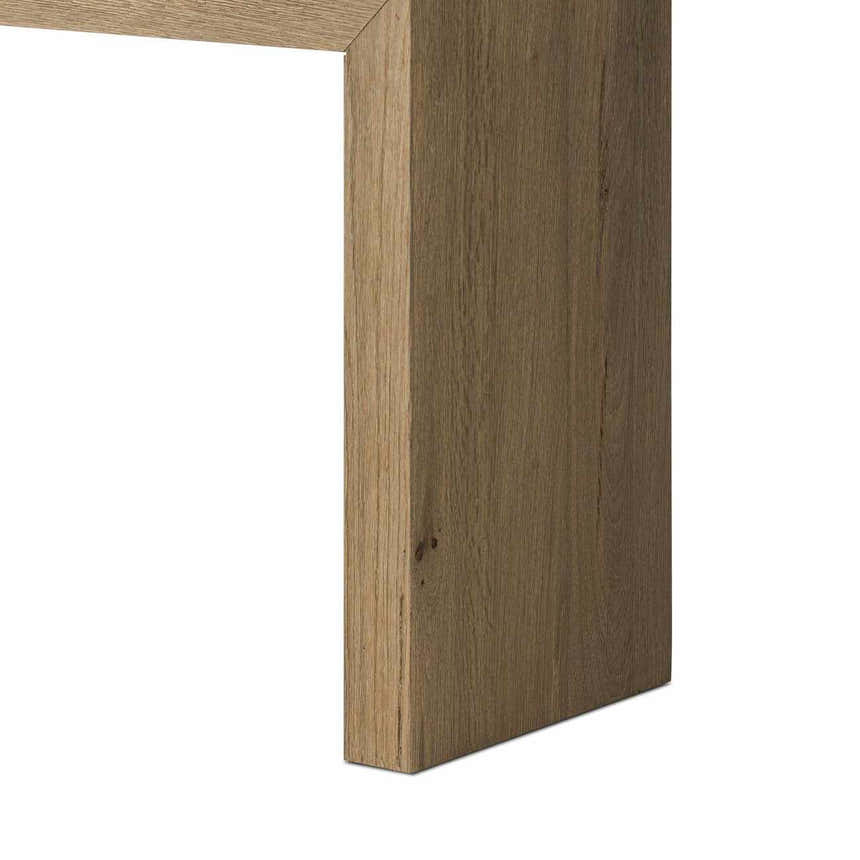 Four Hands Matthes Oak Console Table - Worn Oak Veneer