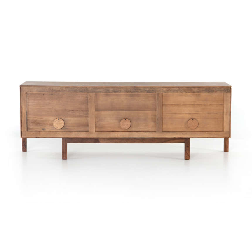 Four Hands Reza Media Console - Smoked Honey