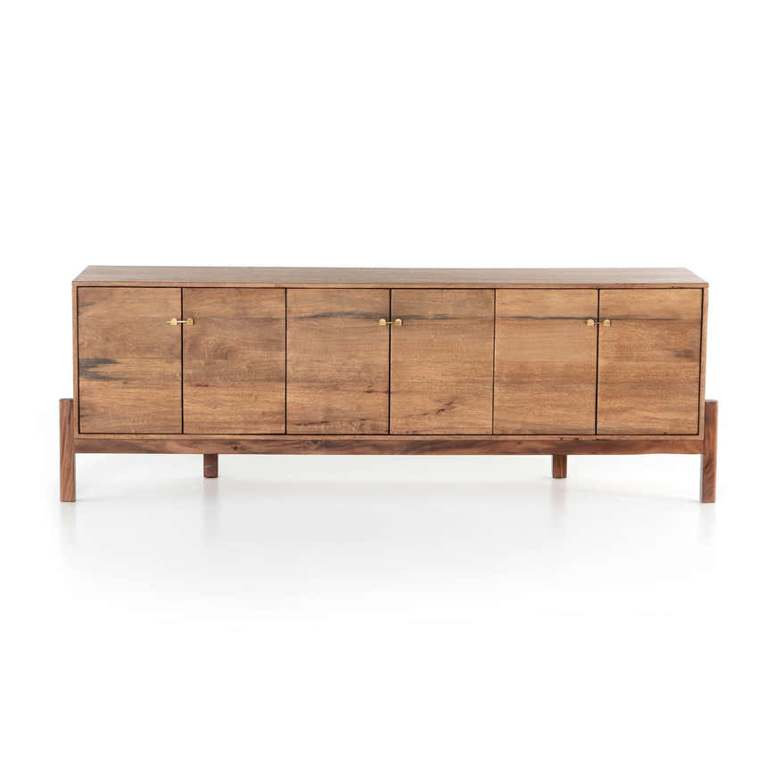 Four Hands Reza Media Console - Smoked Honey