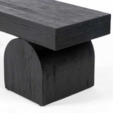 Four Hands Keane Bench - Reclaimed Black Elm